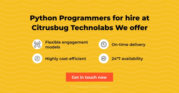 hire dedicated python programmer india